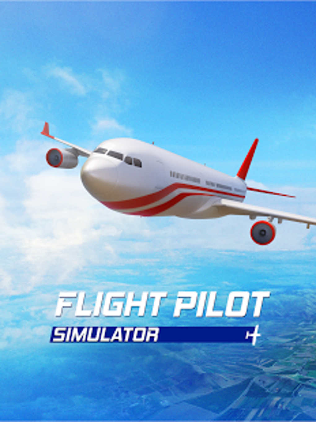 Baixar e jogar Plane Pilot Simulator 3D: jogos de aviões no PC com