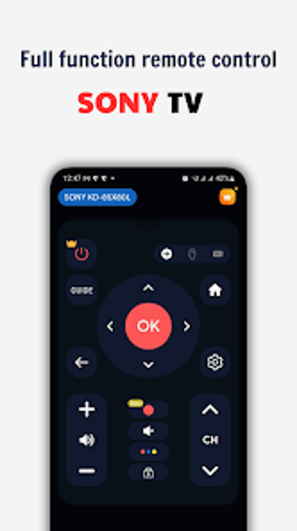 Sony Remote - Remote Sony TV для Android — Скачать