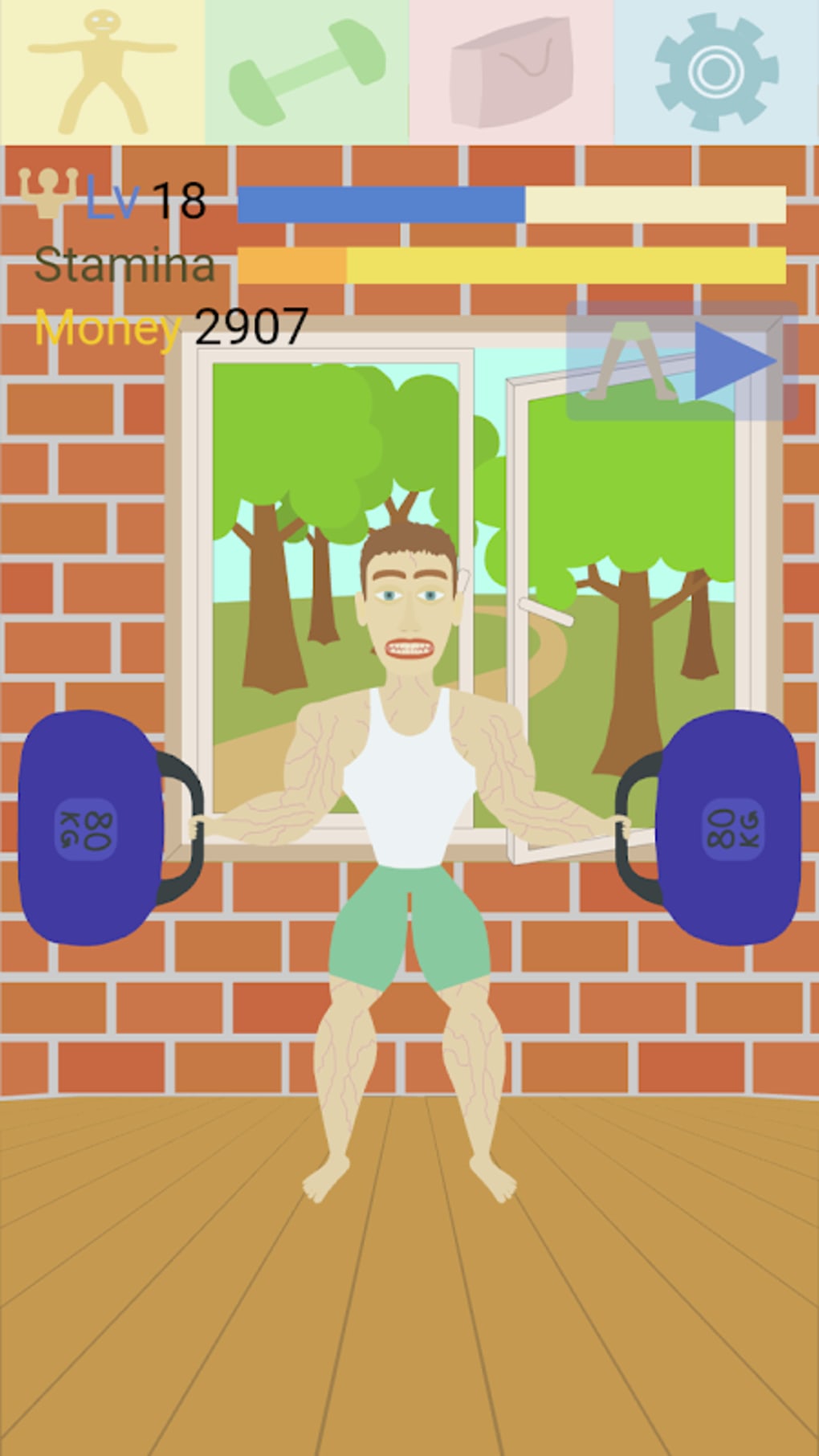 Jogo Muscle Clicker no Jogos 360