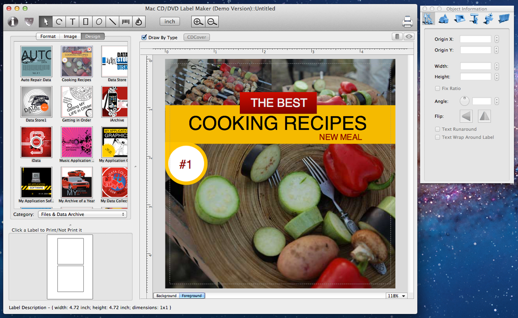 Mac Cd Dvd Label Maker Mac Download