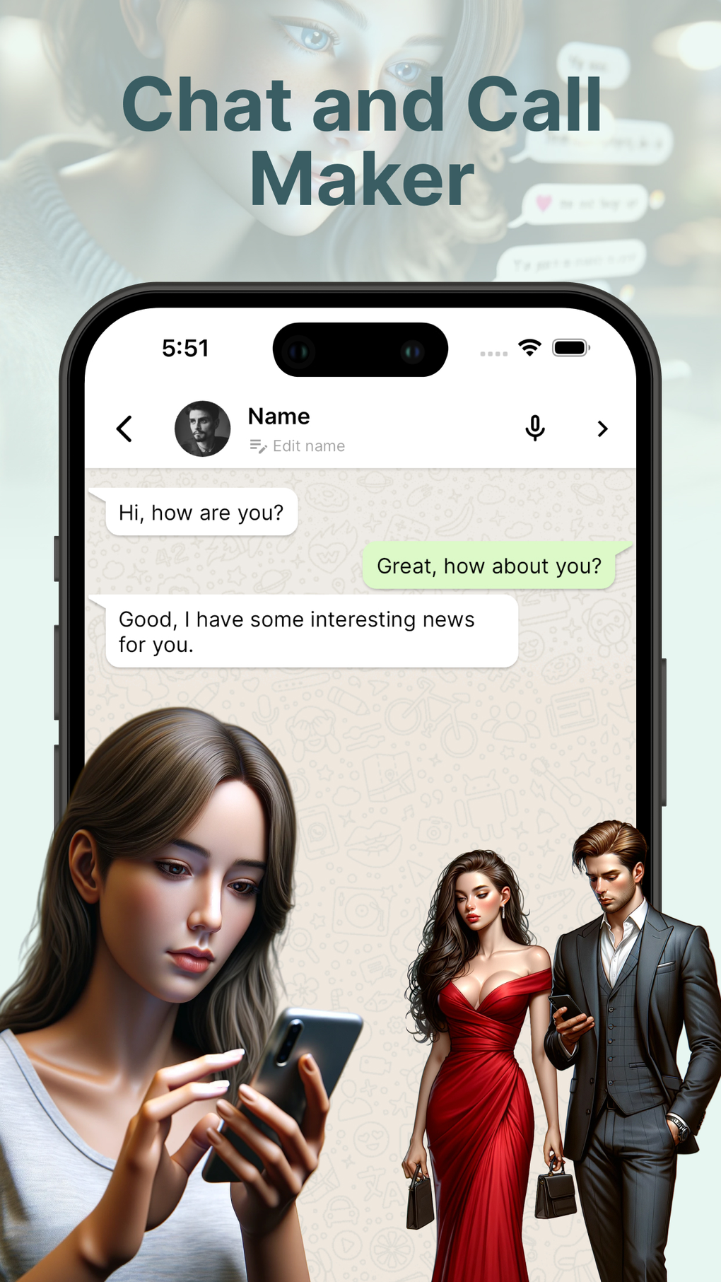 Love Story Chat: Texting Game для iPhone — Скачать