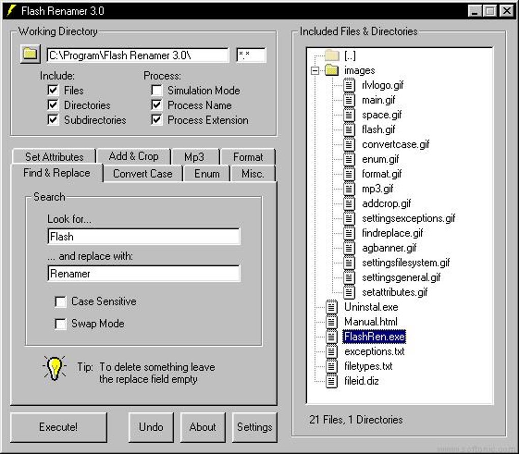 Flash Renamer