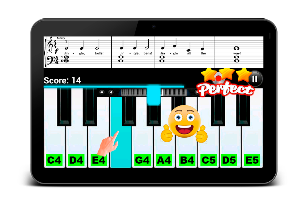 Real Piano Teacher Android Game APK (com.nojoke.realpianoteacher