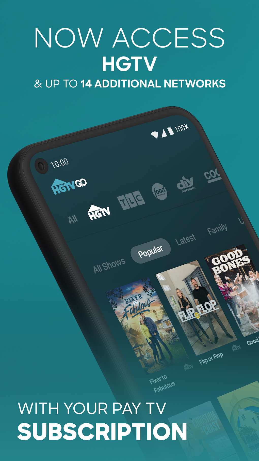 HGTV GO-Watch with TV Provider APK для Android — Скачать