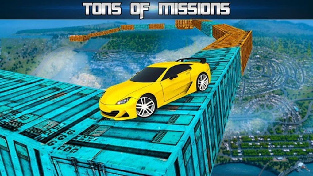 CAR RACE WITH STUNT TRACKS free online game on