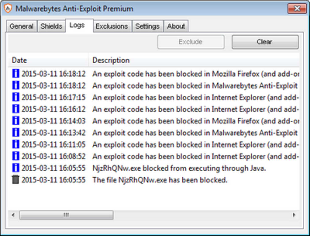 Malwarebytes Anti-Exploit Premium 1.13.1.551 Beta instal