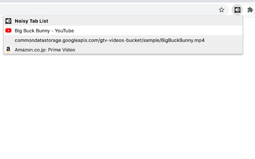 Noisy tab list for google chrome extension download