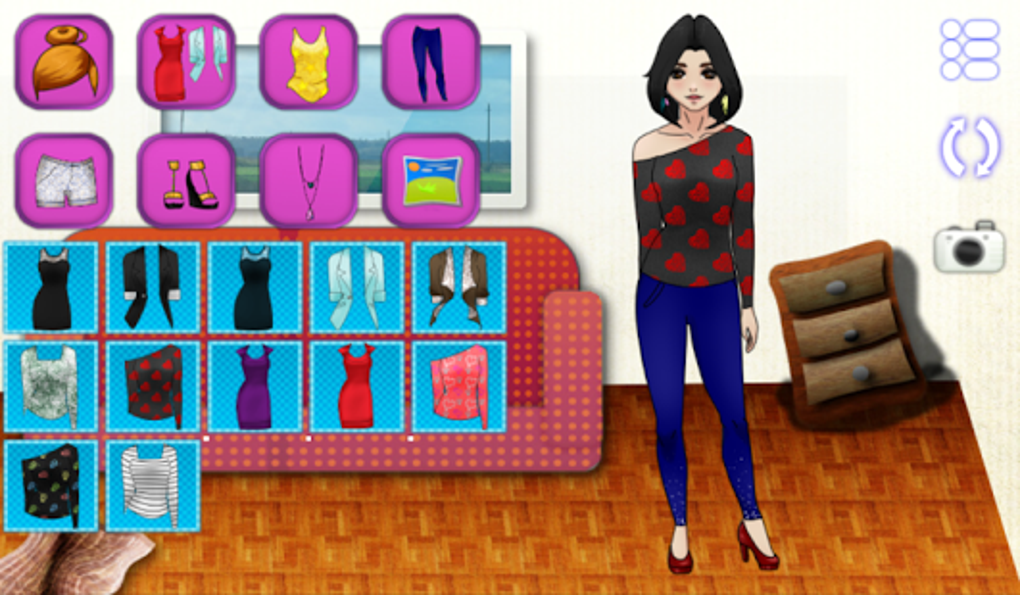 PRINCESS FASHION DRESS UP online game