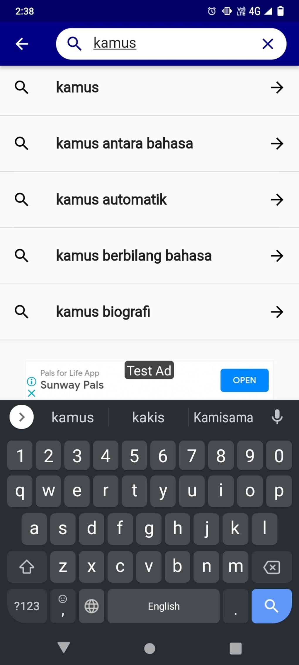 Kamus Pro Malay-English Dict APK for Android - Download