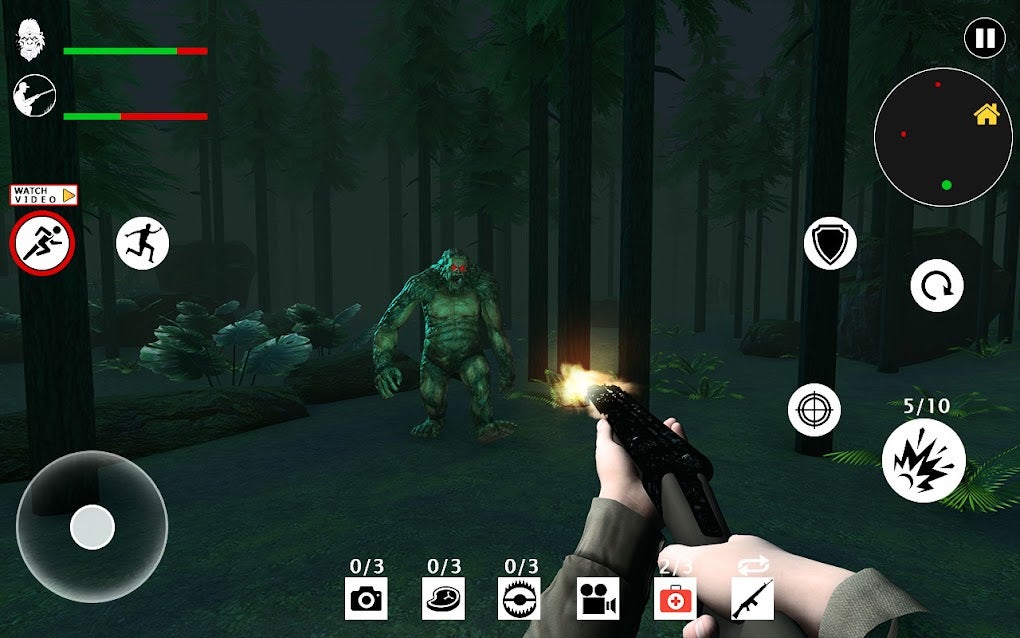 App Bigfoot Hunting Survival Quest Android game 2023 