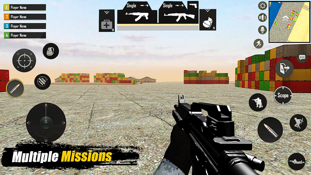 Player Battleground Survival Offline Shooting Game APK para