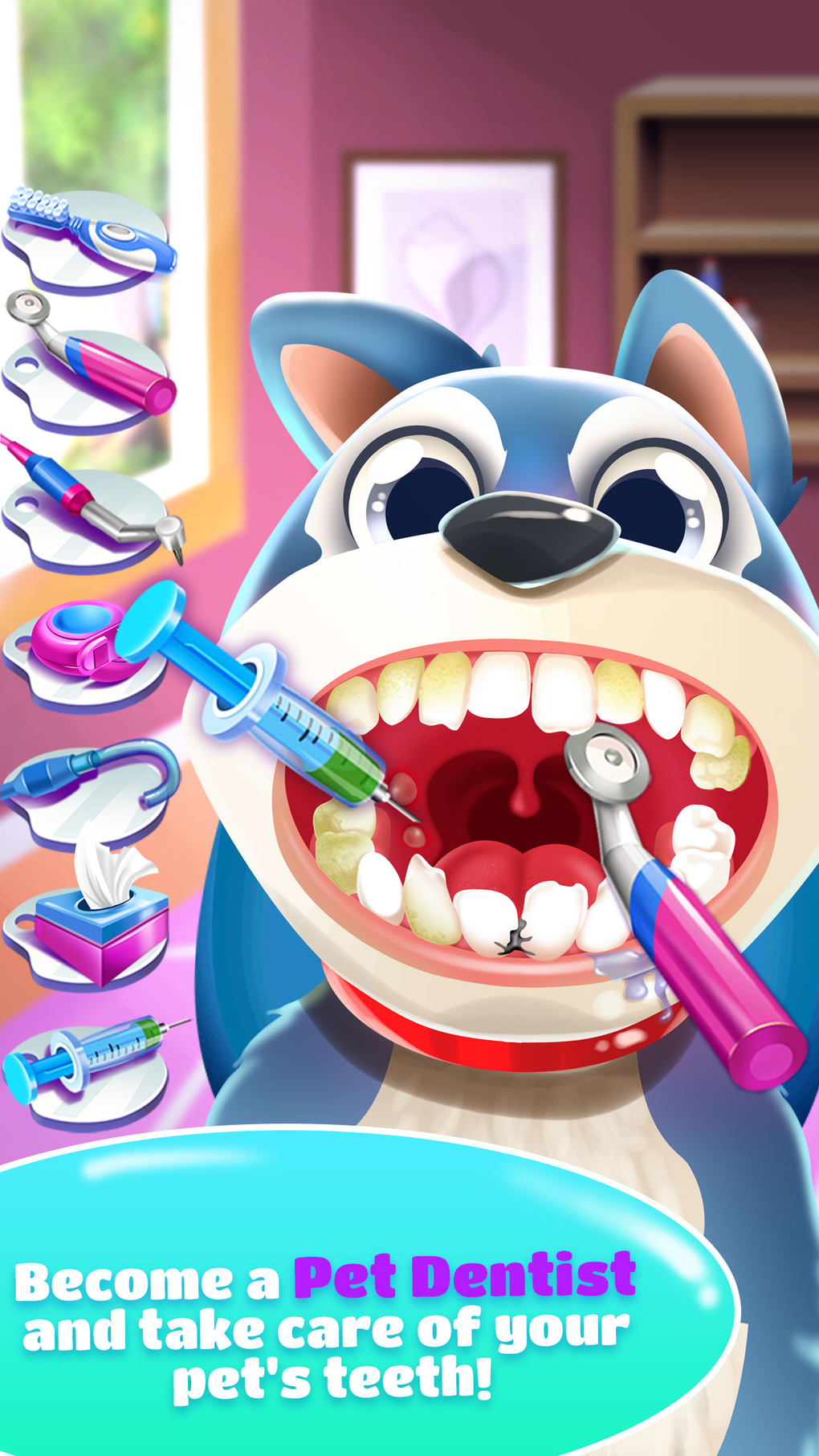 Pet Dentist Doctor Game для iPhone — Скачать