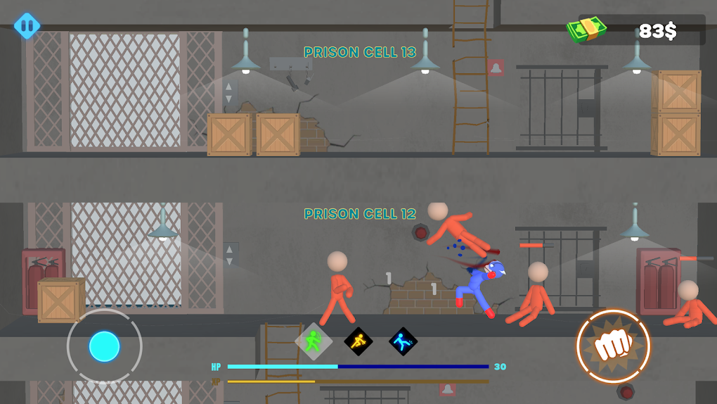 Prison Escape: Stickman Story - playit-online - play Onlinegames