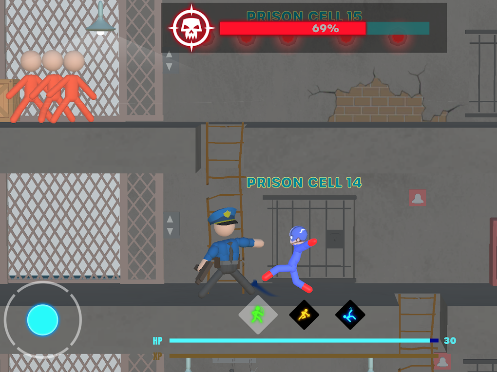 Baixe Prison Escape: Stickman Adventure no PC com MEmu