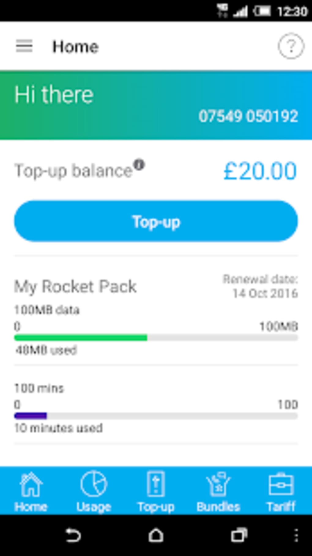 Tesco Mobile Pay As You Go APK for -