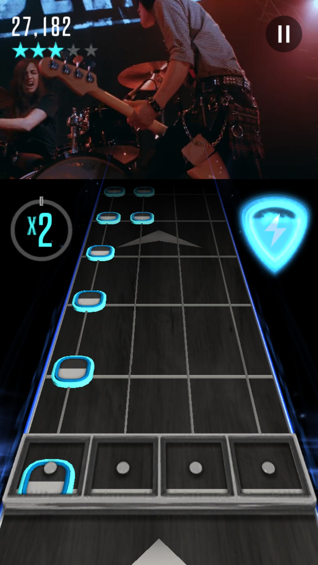 Fare Motel Taiko mave Guitar Hero Live for iPhone - Download