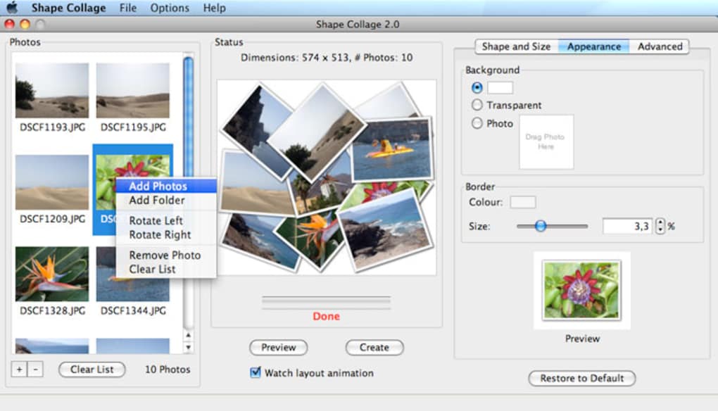 Shape Collage Fur Mac Download
