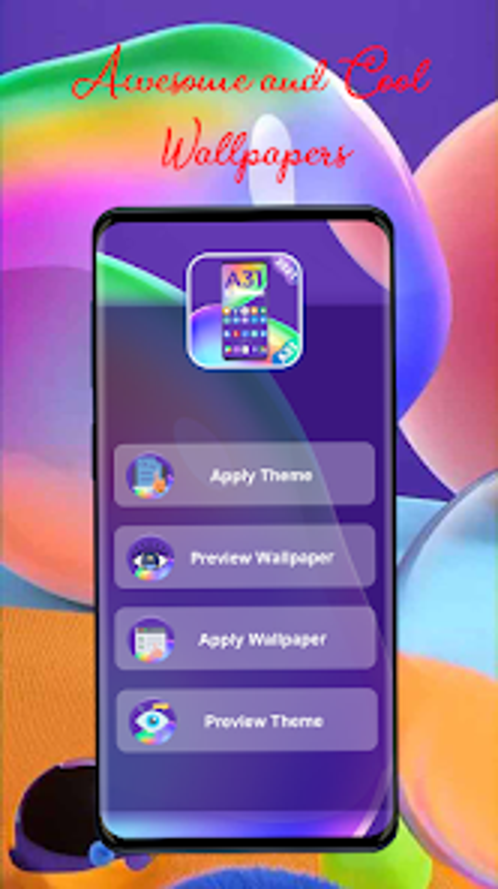 Galaxy A31 Theme Launcher App для Android — Скачать