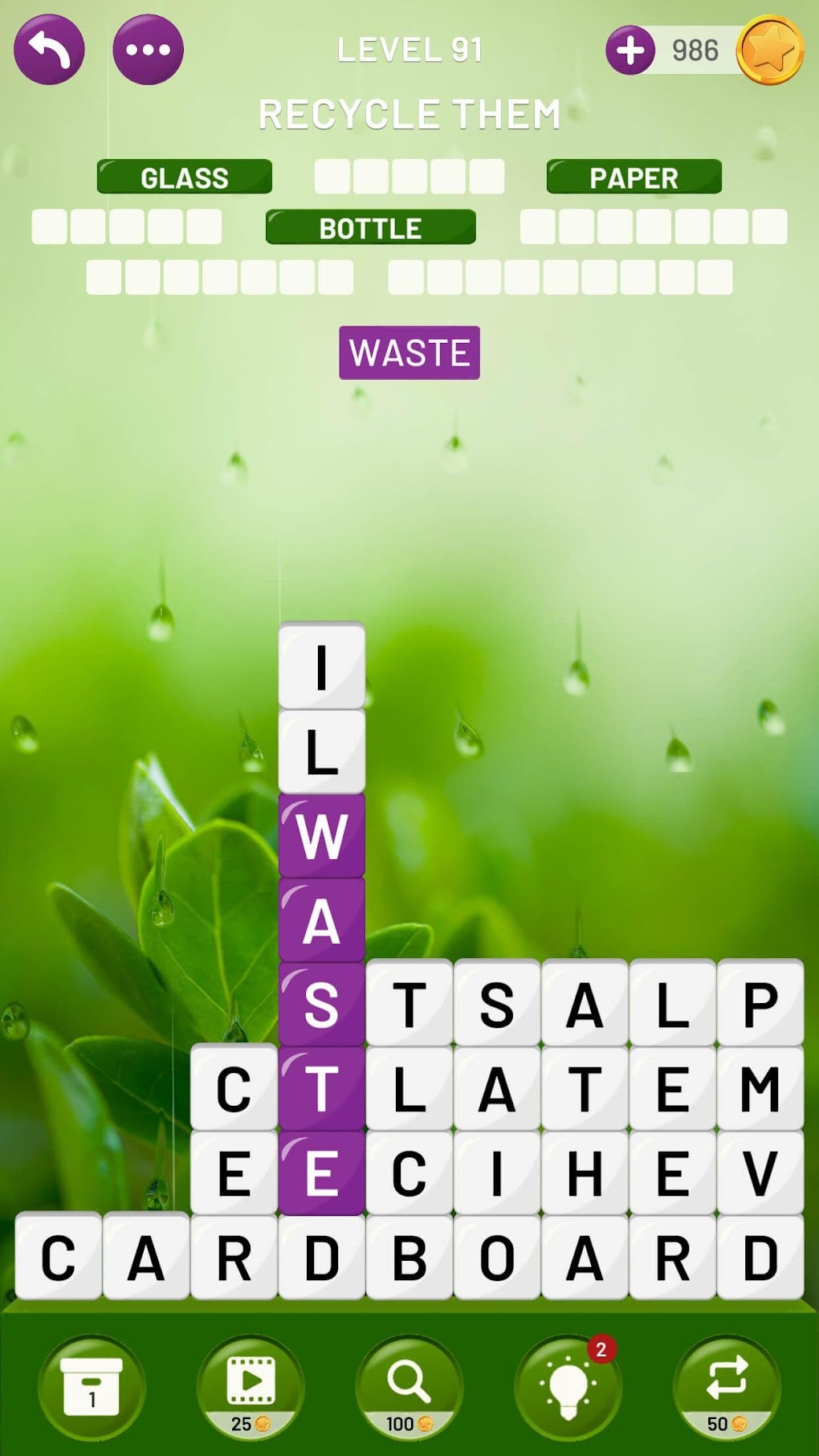 Word Tower: Relaxing Word Game для Android — Скачать