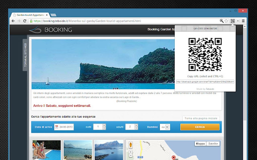 QR Code Generator Google Chrome 용 - 확장 프로그램 다운로드