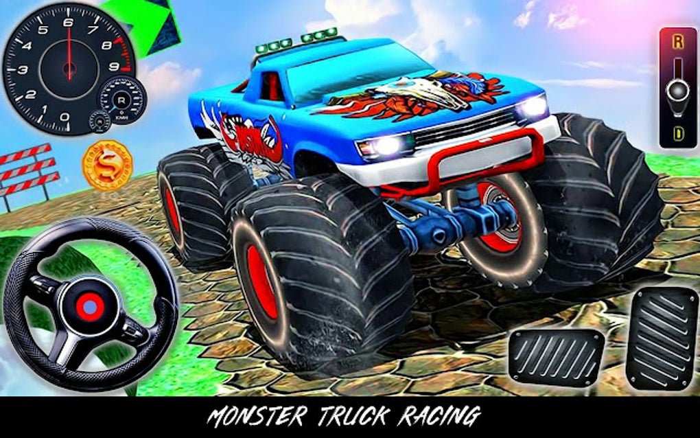 Mega Ramp Monster Truck Race Games for Google Chrome - Extension Download