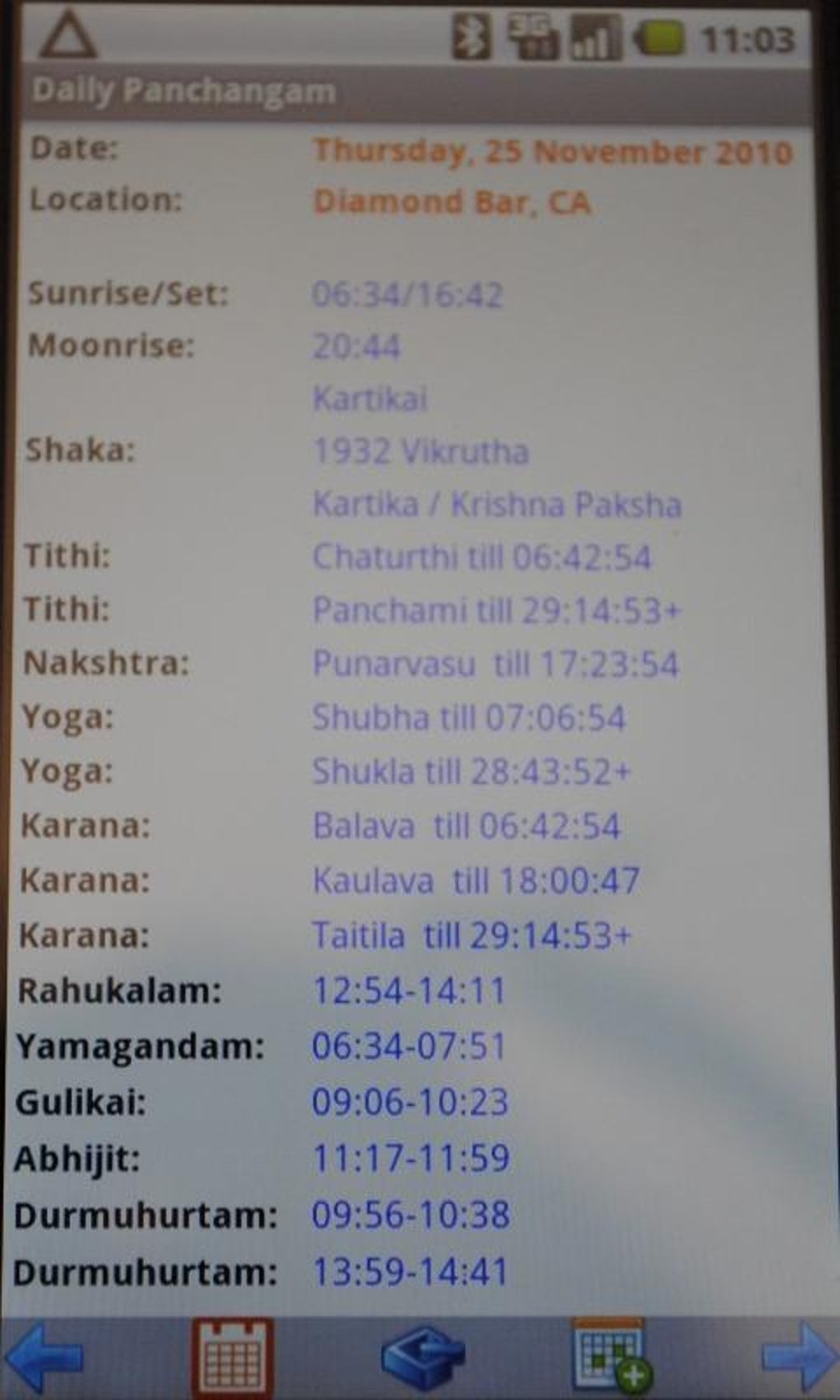 Daily Panchangam APK For Android - Download