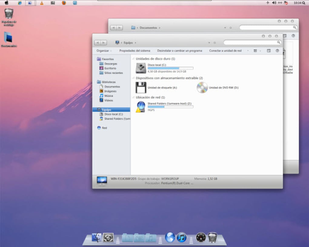 Turn Windows Vista into Mac OSX