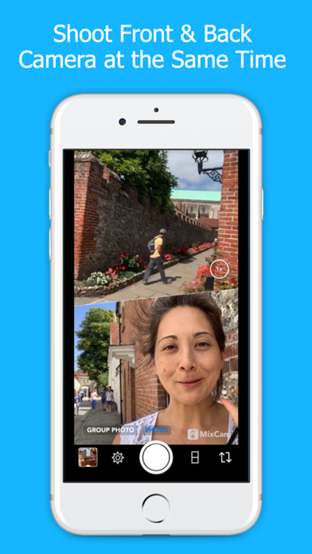 MixCam: Front and Back Camera для iPhone — Скачать