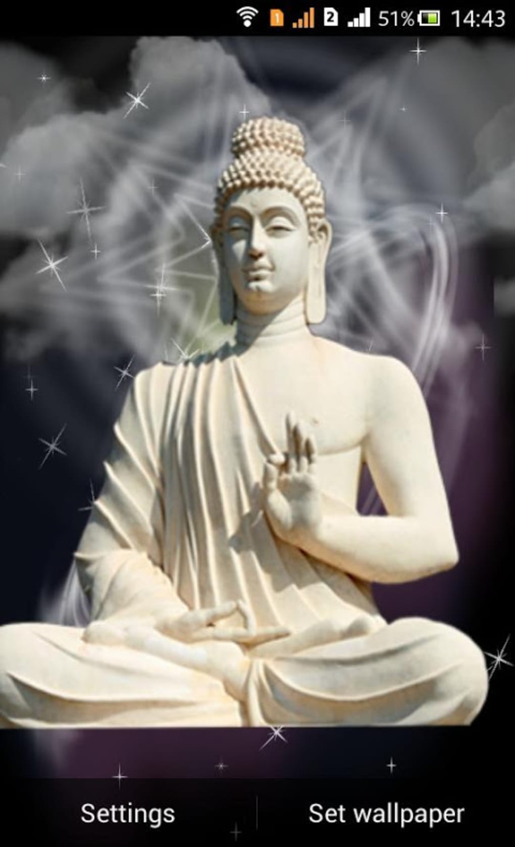 Gautam Buddha Ka - Animated Wallpaper Download | MobCup
