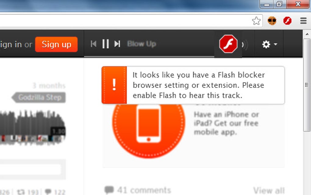 StopFlash Flash Blocker for Google Chrome Extension Download