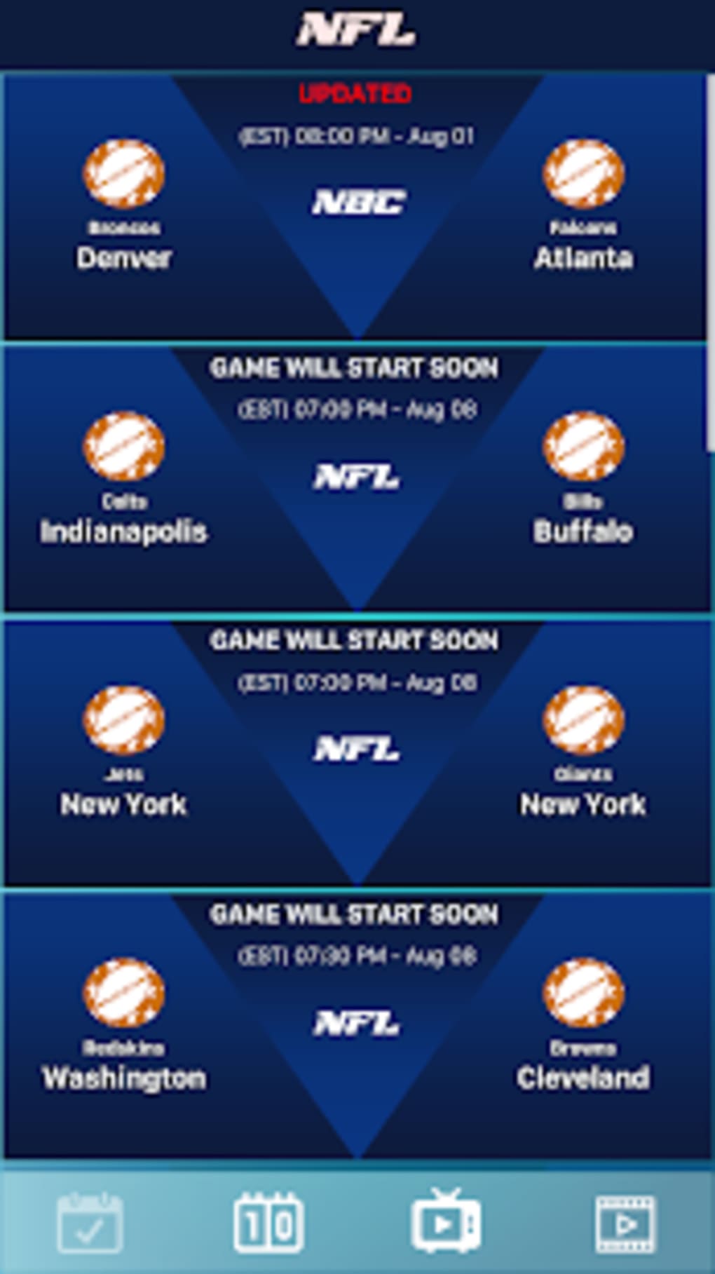 American Football NFL Live APK for Android