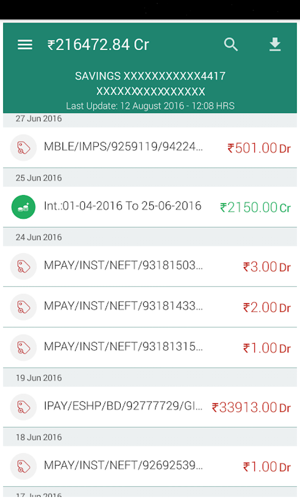 IDBI Bank mPassbook APK for Android Download