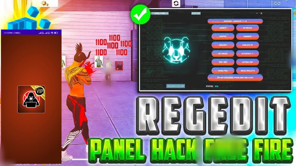 Download FFH4X Regedit Apk v119 For Android (Latest)