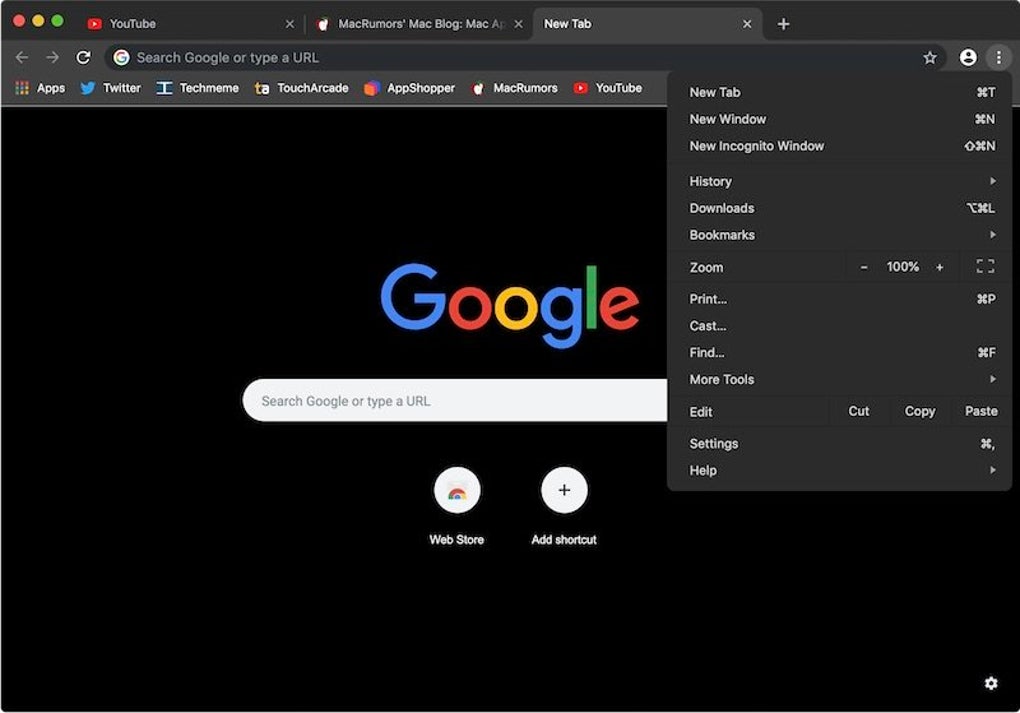 chrome macos