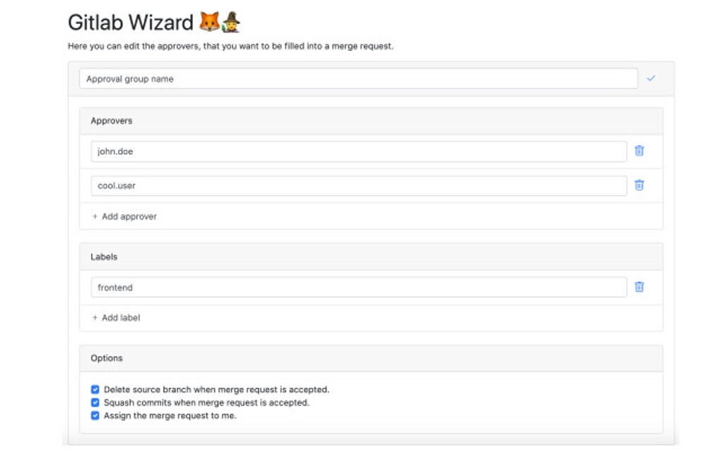GitLab Wizard for Google Chrome - Extension Download