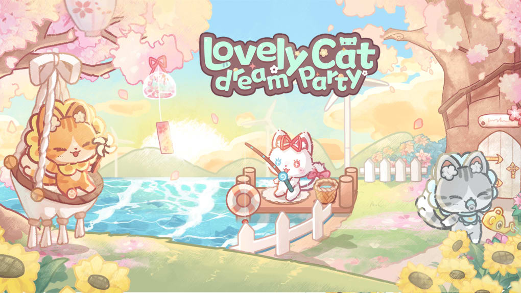 lovely cat dream party para iPhone - Download