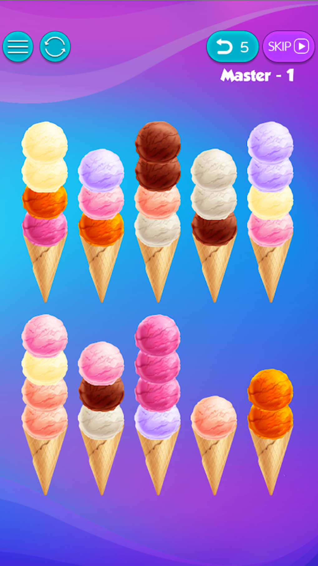 Ice Cream Sorting - Fun OCD Games APK для Android — Скачать