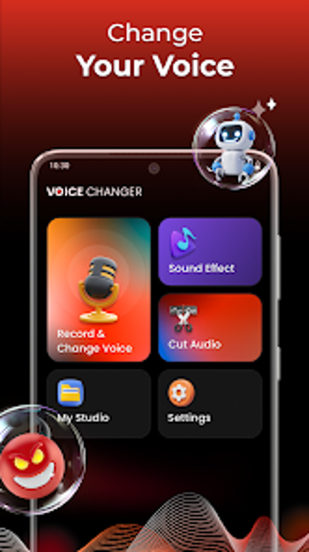 Voice Changer - Voice Effects для Android — Скачать