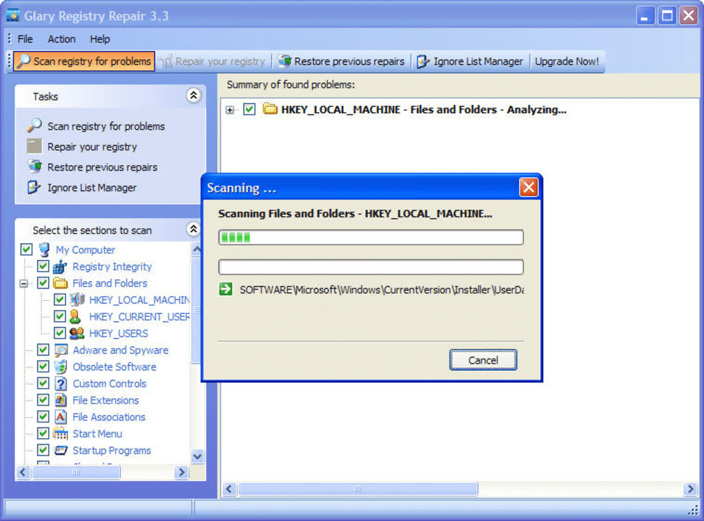 download glarysoft registry repair