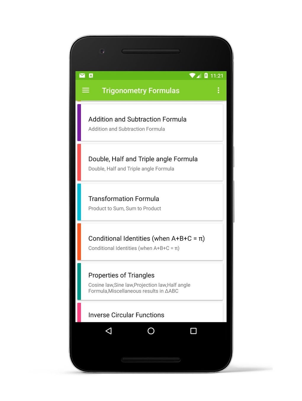 All Trigonometry Formulas для Android — Скачать