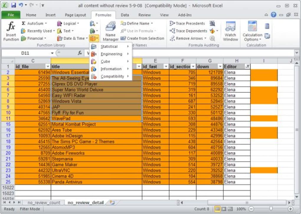 Microsoft Office 2010」をダウンロード - ソフトニック