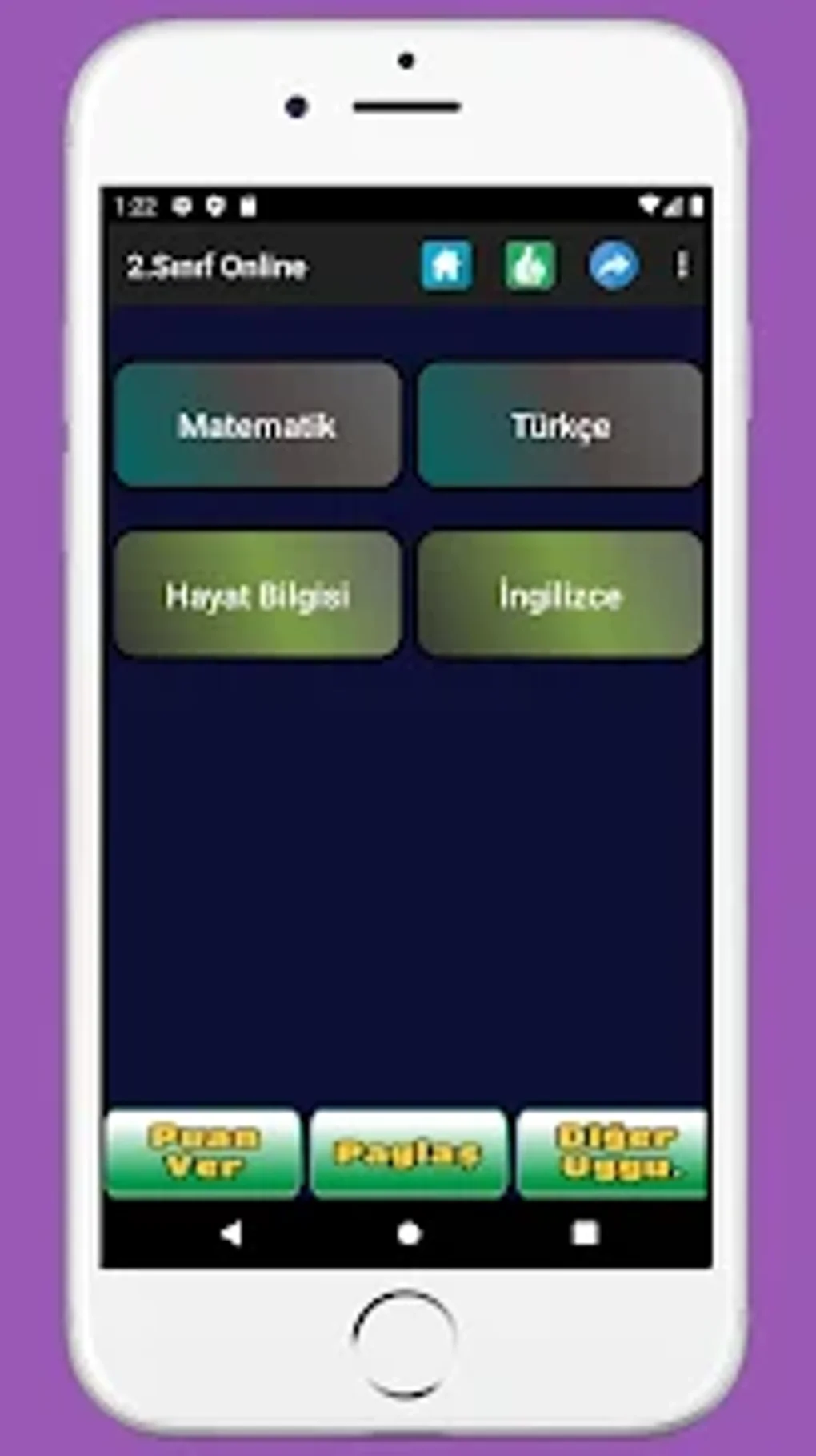 2. Sınıf Tüm Dersler Test Çöz для Android — Скачать