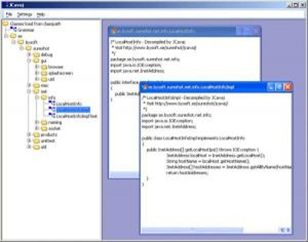 Cavaj java decompiler t l charger