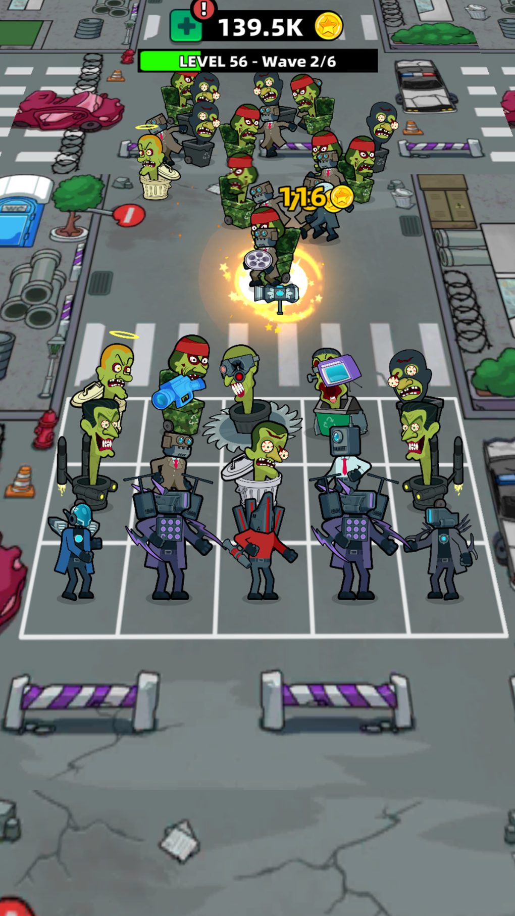 Merge Robot: Zombie Fighter для iPhone — Скачать