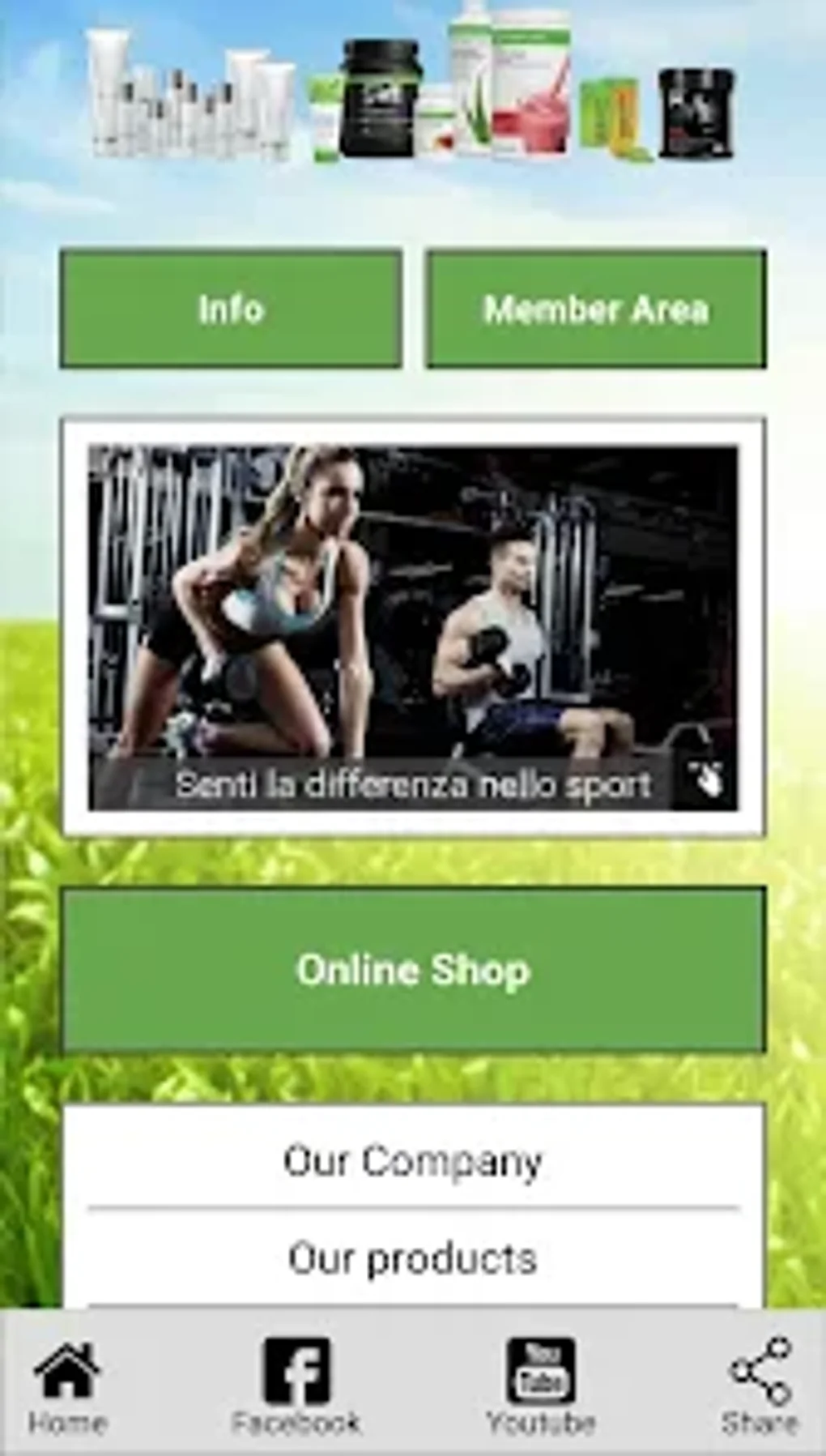 Herbal Nutrition U.S.A Shop для Android — Скачать