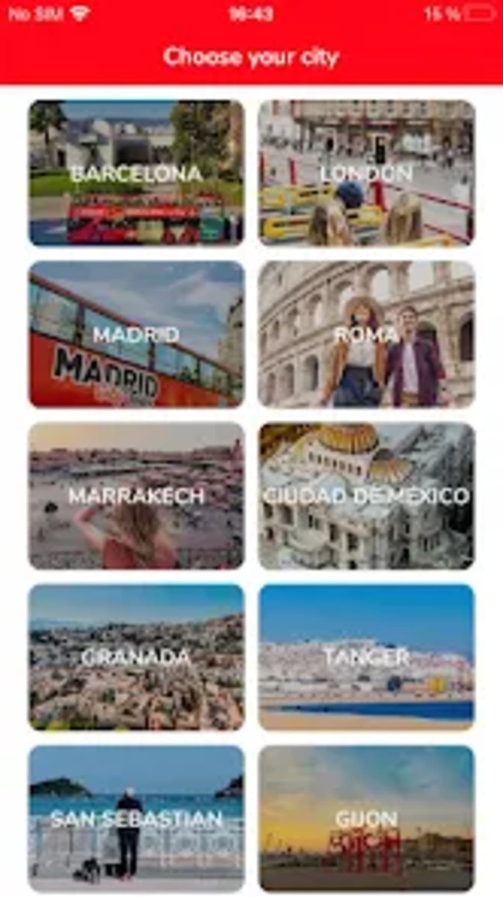 city tour worldwide official app