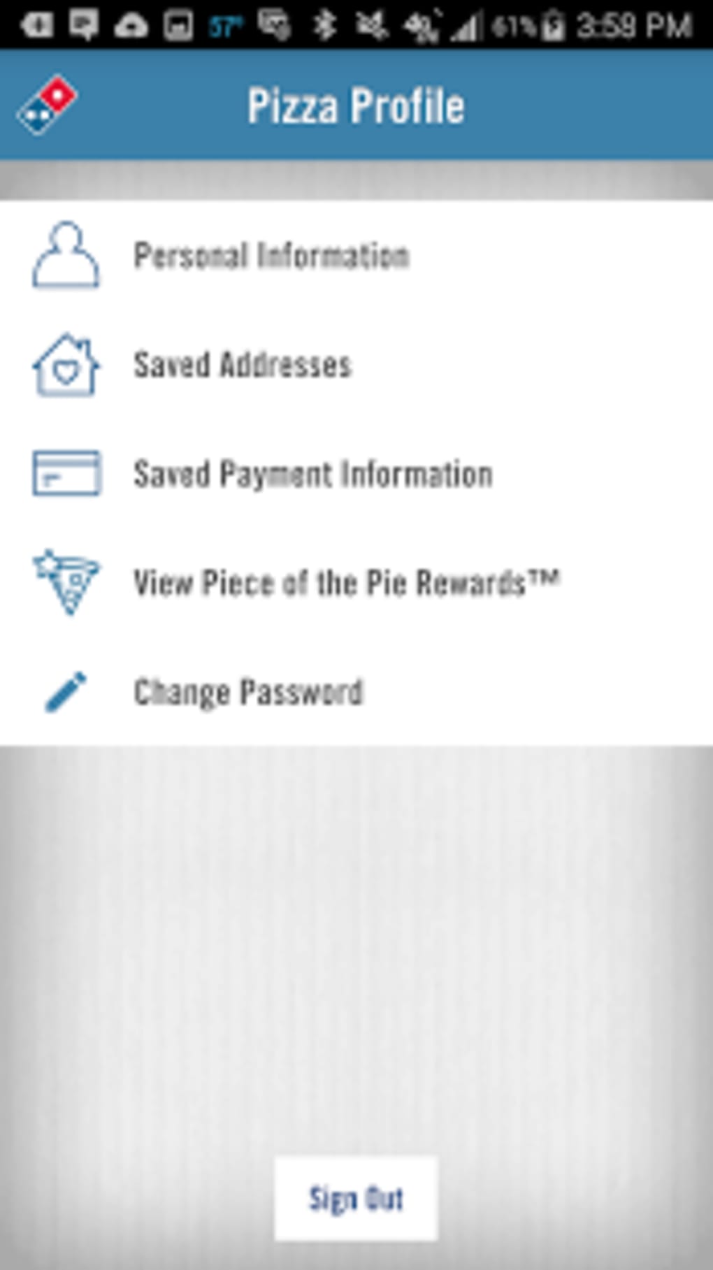 Domino's Pizza USA for Android - Download the APK from Uptodown