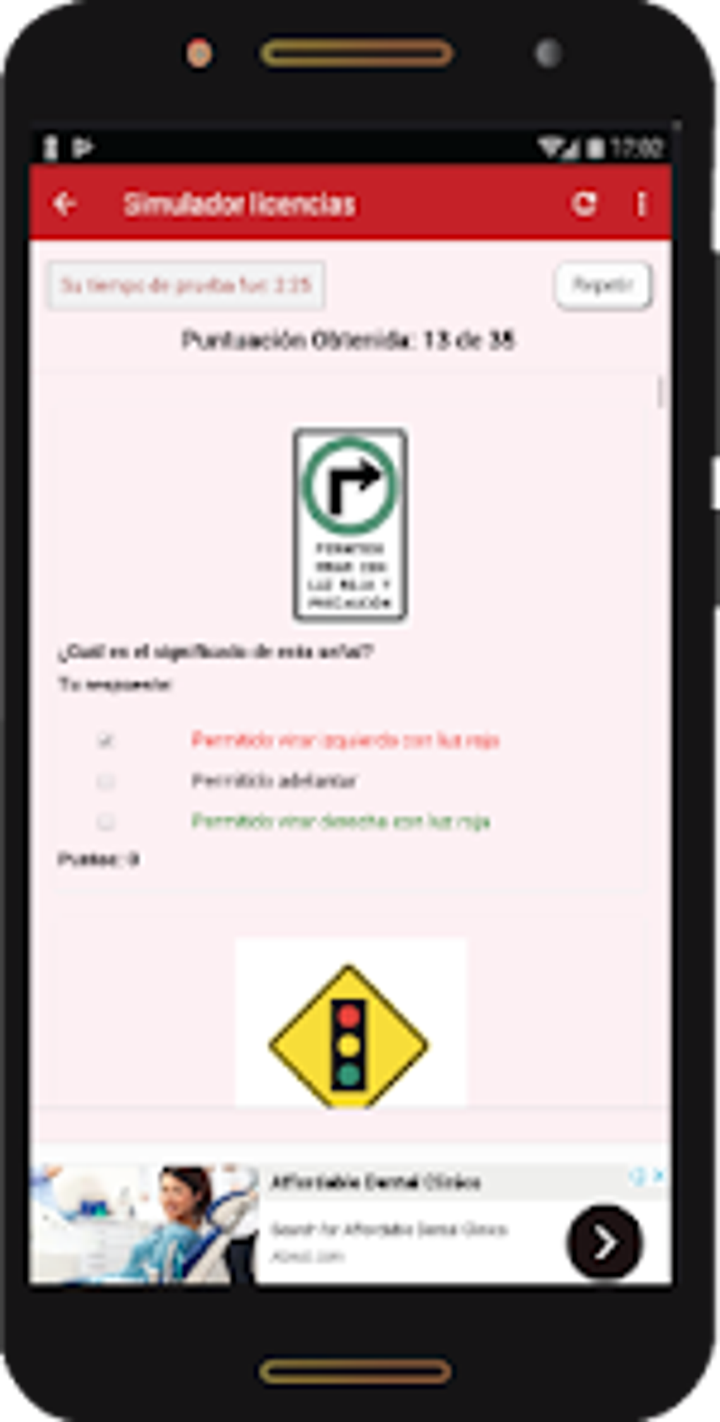 Simulador examen conducir CL for Android - Download