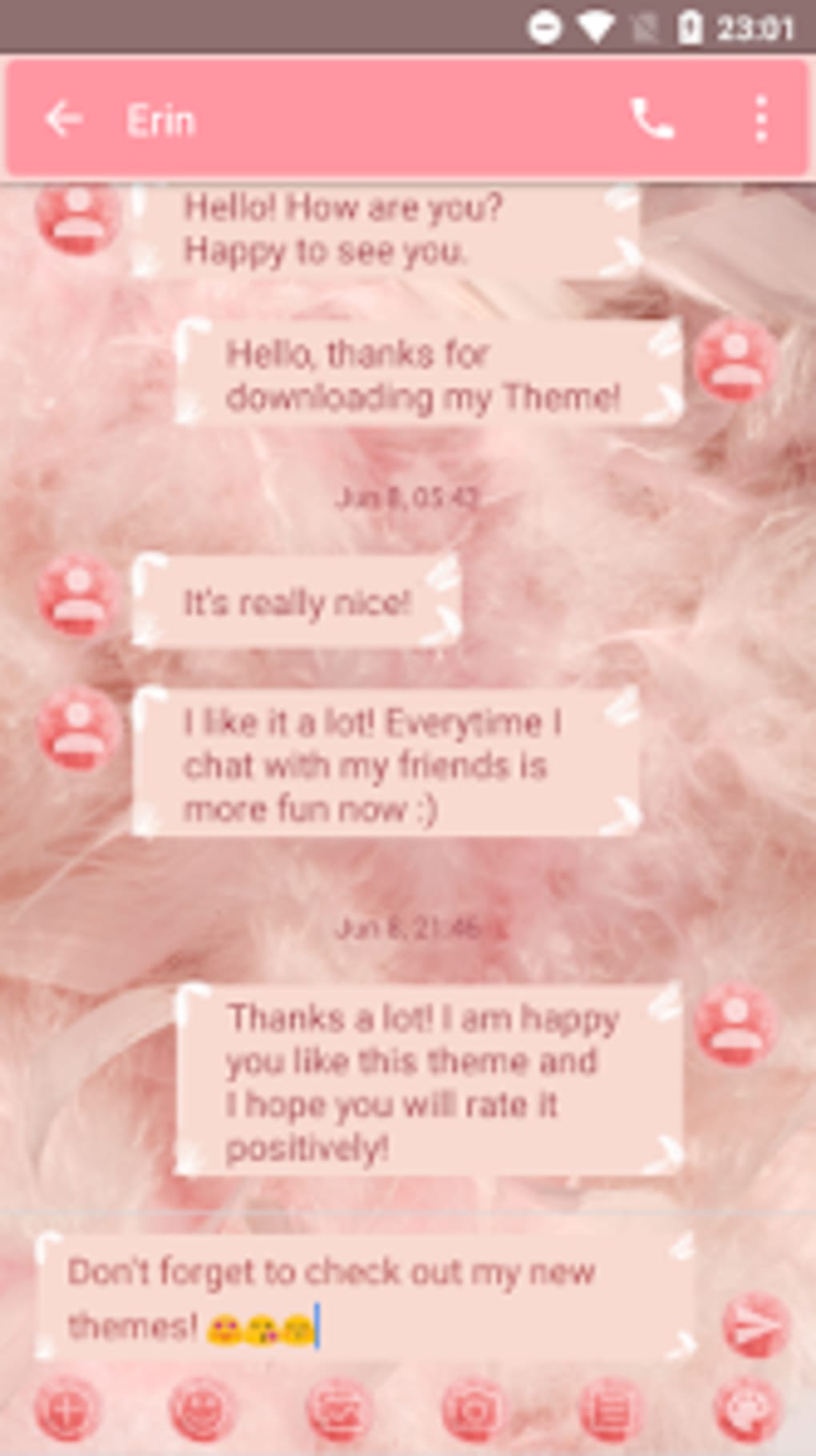android text message app