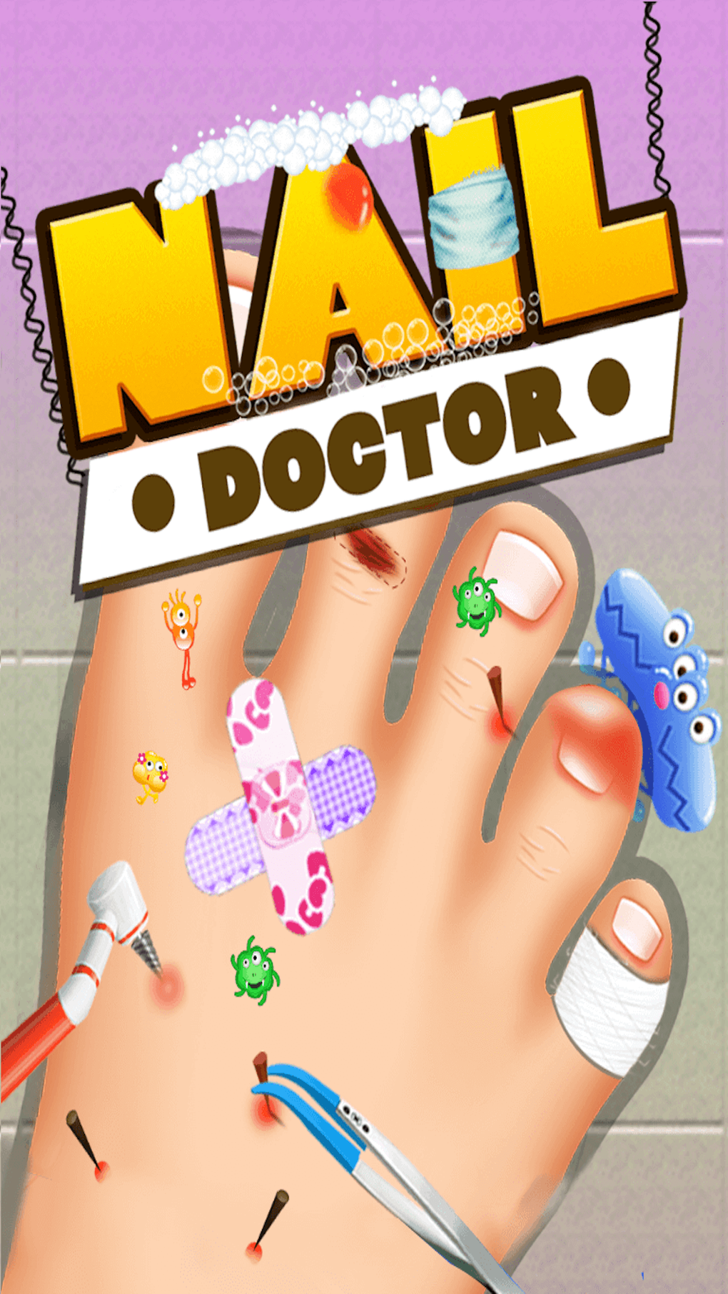 Nail doctor : Kids games toe surgery doctor games для iPhone — Скачать